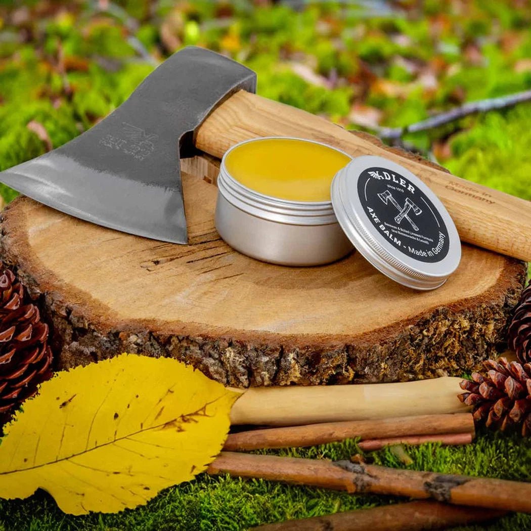 Adler Axe Balm (made from Linseed Oil & Beeswax)-Camping - Accessories - Knife & Axe Accessories-Appalachian Outfitters