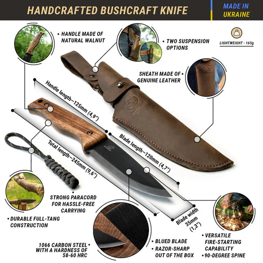 Beavercraft BSH3 Bushcraft Knife-Camping - Accessories - Knives-Appalachian Outfitters