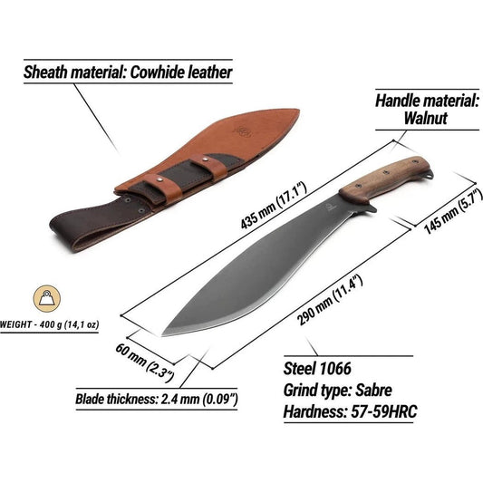 Beavercraft Kukri Knife-Camping - Accessories - Knives-Appalachian Outfitters