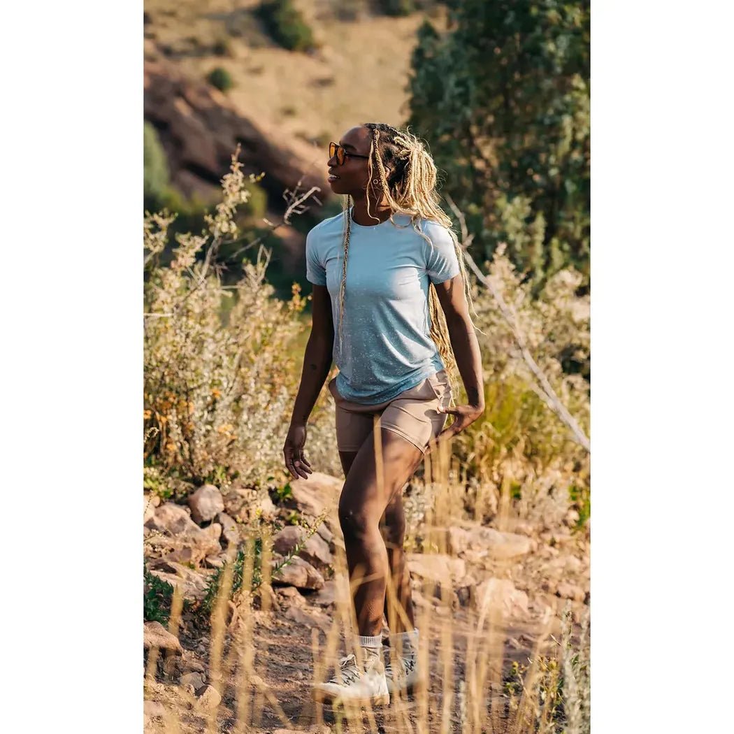 Belong Designs Women's Graphic Traverse Tek Tee-Women's - Clothing - Tops-Appalachian Outfitters