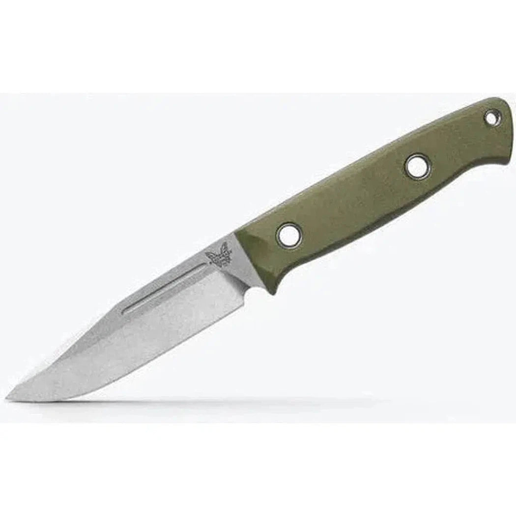 Benchmade Bushcrafter | OD Green G10 | Drop-Point-Camping - Accessories - Knives-Appalachian Outfitters