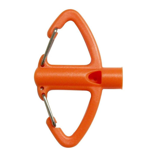 Bison Diamond Whistle – Glow In The Dark-Camping - First Aid-Orange-Appalachian Outfitters