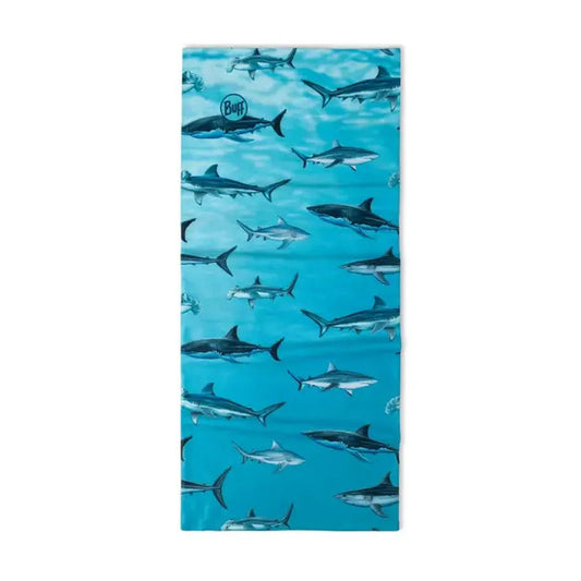 Buff CoolNet UV Youth Diver - Sharks-Accessories - Bandanas-Appalachian Outfitters