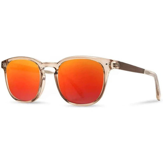 Camp Eyewear Topo - Joshua Tree Edition-Accessories - Eyewear - Sunglasses-Desert // Walnut-HD Plus Polarized Solar Flash-Appalachian Outfitters