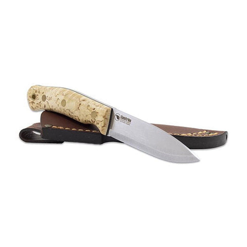 Casstrom No. 10 Swedish Forest Knife, Curly birch, Stainless-Camping - Accessories - Knives-Appalachian Outfitters