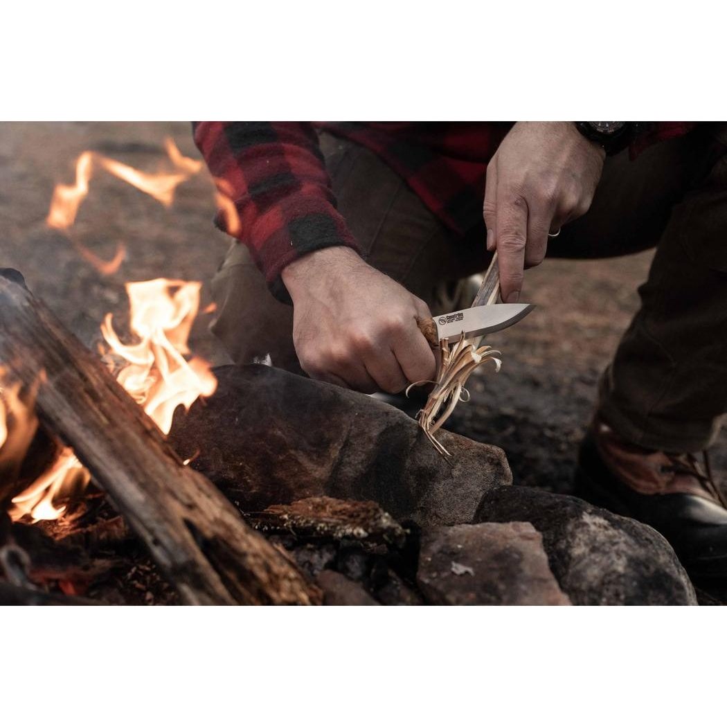 Casstrom No 8 Swedish Forest Knife Curly Birch with Firesteel-Camping - Accessories - Knives-Appalachian Outfitters