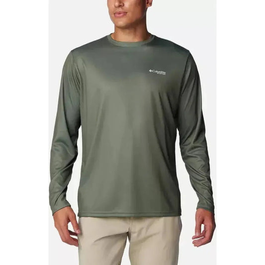 Columbia Sportswear Men's Terminal Tackle PFG Fish Flag Long Sleeve-Men's - Clothing - Tops-Appalachian Outfitters