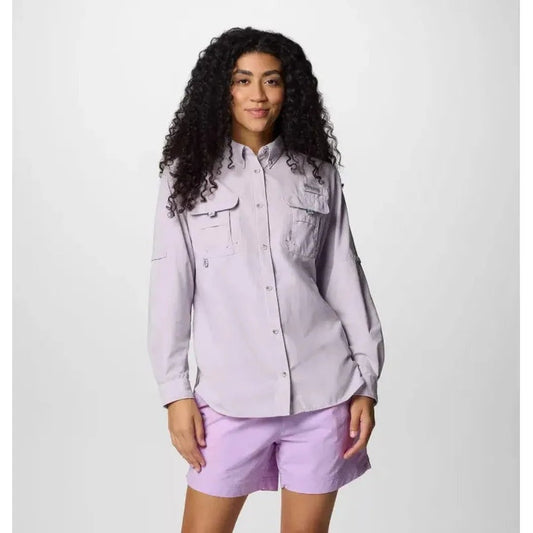 Columbia Sportswear Women's Bahama Long II Sleeve-Women's - Clothing - Tops-Lavender Pear-S-Appalachian Outfitters