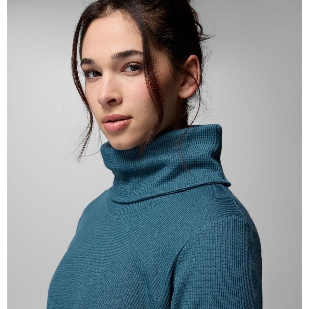 Columbia Sportswear Women's Holly Hideaway Waffle Cowl Neck Pullover-Women's - Clothing - Tops-Appalachian Outfitters