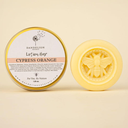 Dandelion Naturals Cypress Orange Lotion Tallow Bar-Camping - First Aid - Skin Care-Appalachian Outfitters