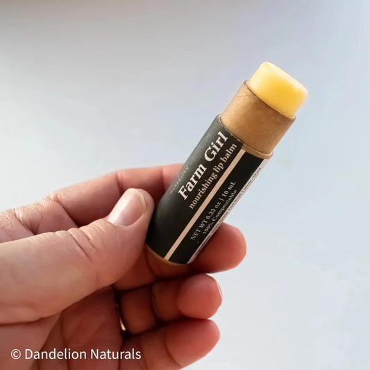 Dandelion Naturals Farm Girl Lip Tallow Balm-Camping - First Aid - Skin Care-Appalachian Outfitters