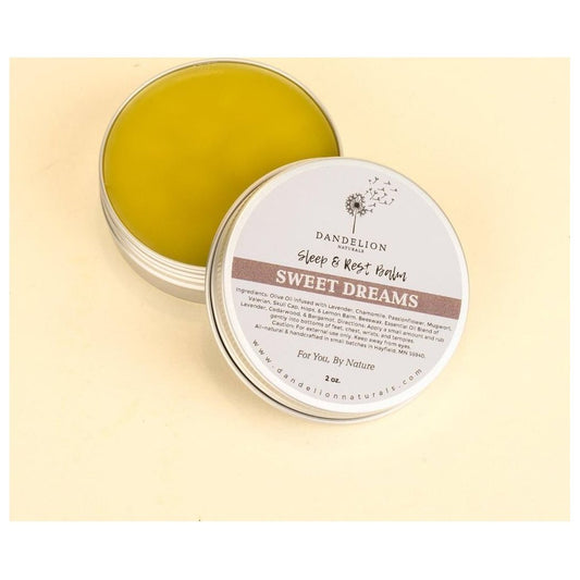 Dandelion Naturals Sweet Dreams Balm for Sleep Aid-Camping - First Aid - Skin Care-Appalachian Outfitters