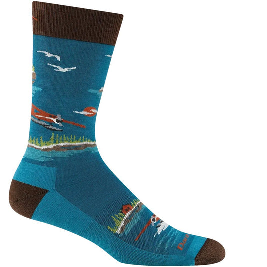 Darn Tough Men's Float Boat Crew Lightweight With Cushion-Accessories - Socks - Men's-Appalachian Outfitters