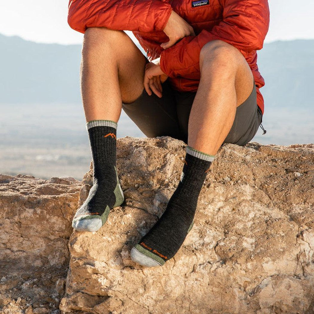 Darn Tough Men's Hiker Micro Crew Midweight with Cushion-Accessories - Socks - Men's-Appalachian Outfitters