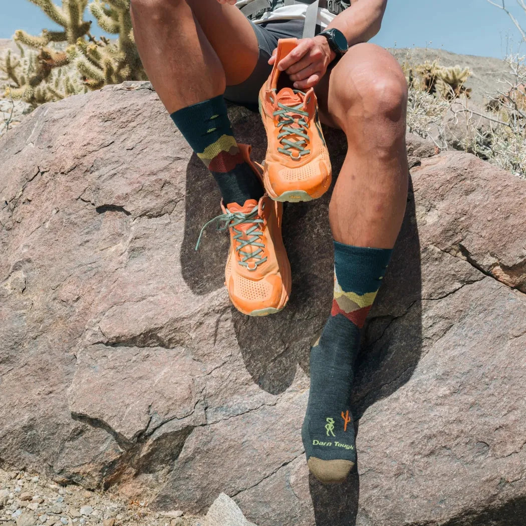 Darn Tough Men's Spaced Out Micro Crew Lightweight Hiking Socks-Accessories - Socks - Men's-Appalachian Outfitters