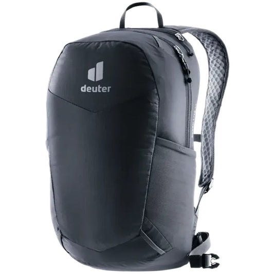 A front view of the Deuter Speed Lite 13 backpack in Atlantic Ink with a white background.