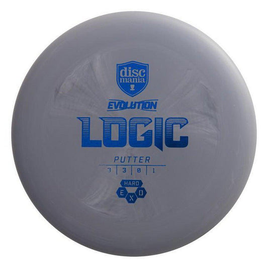Discmania Hard Exo Logic-Disc Golf - Discs - Putt and Approach-173-176g-Grey-Appalachian Outfitters