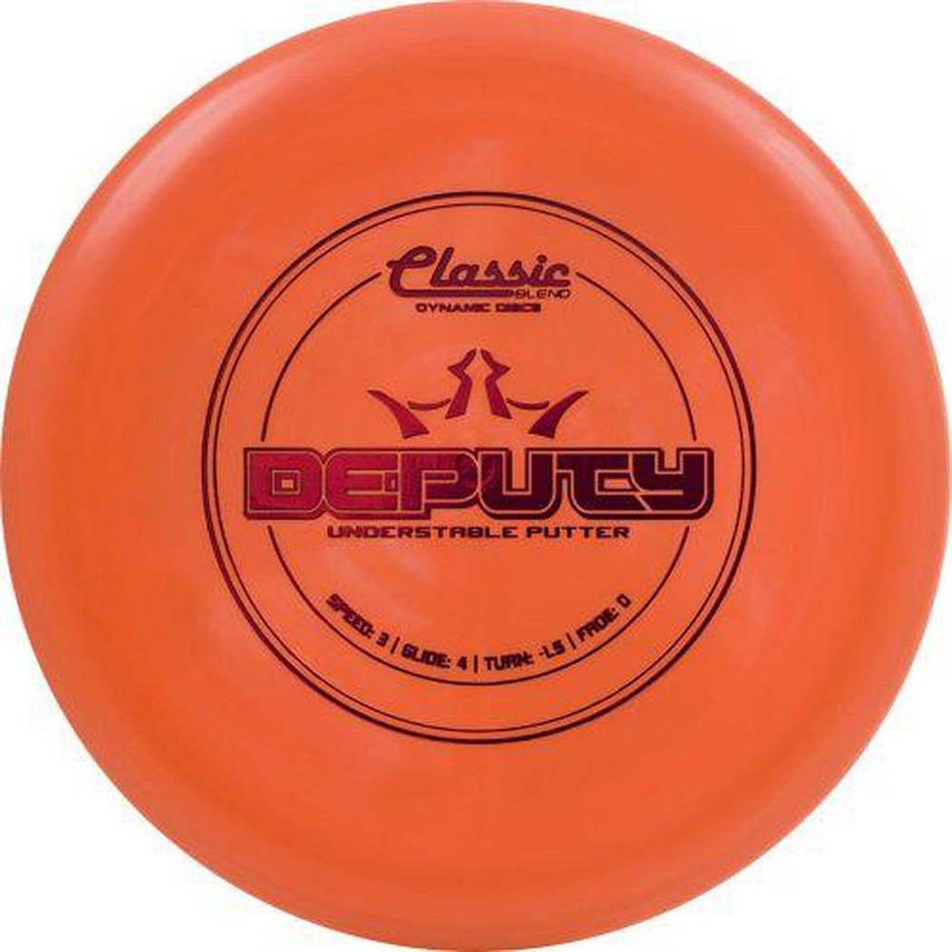 Dynamic Discs Classic Blend Deputy-Disc Golf - Discs - Putt and Approach-173-176g-Blue-Appalachian Outfitters