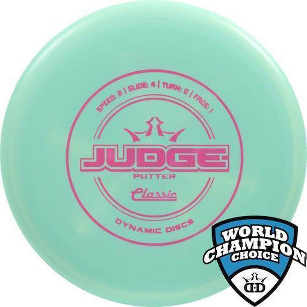 Dynamic Discs Classic Judge-Disc Golf - Discs - Putt and Approach-173-176g-Blue-Appalachian Outfitters
