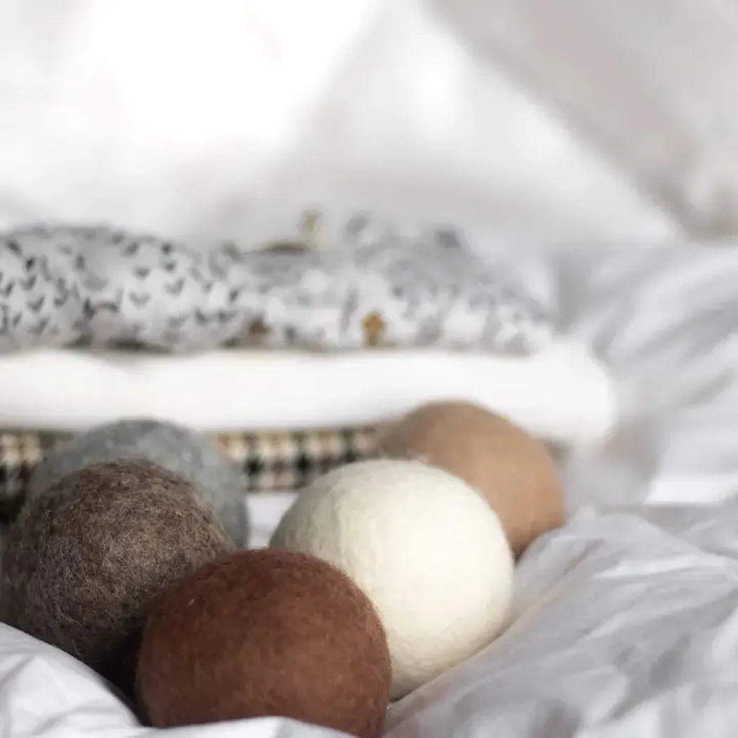 Friendsheep Natural Mystic Brown Mix Eco Wool Dryer Balls-Accessories - Novelty-Appalachian Outfitters