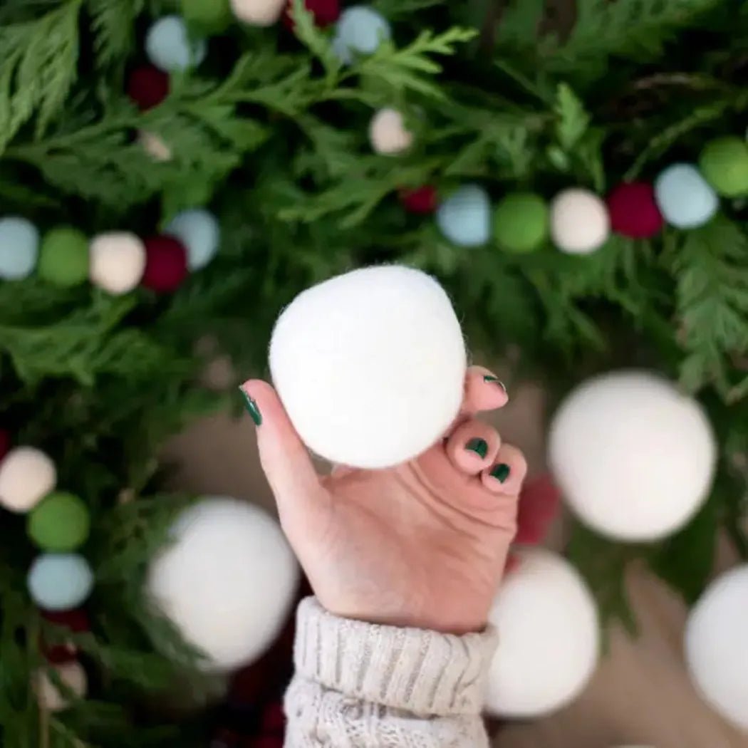 Friendsheep White Trio Eco Wool Dryer Balls-Accessories - Novelty-Appalachian Outfitters