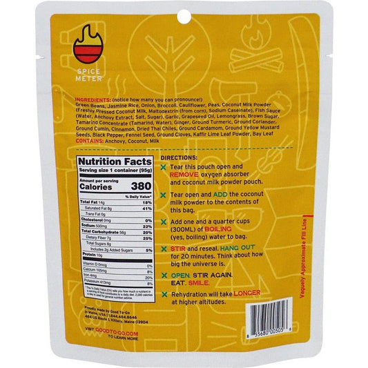 Good To-Go Thai Curry-Food - Backpacking-Appalachian Outfitters