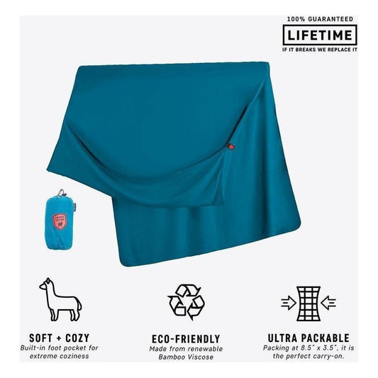 Grand Trunk Bamboo Travel Blanket-Travel - Accessories-Peacock Green-Appalachian Outfitters