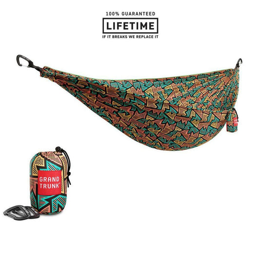 Grand Trunk Trunk Tech Double Hammock Prints-Camping - Tents & Shelters - Hammocks-Vibin-Appalachian Outfitters