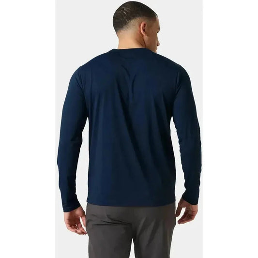 Helly Hansen Men's Shine Long Sleeve Crew-Men's - Clothing - Tops-Appalachian Outfitters