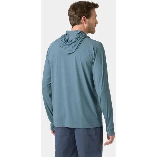 Helly Hansen Men's Shine Solen Half-Zip Sun Hoodie-Men's - Clothing - Tops-Appalachian Outfitters