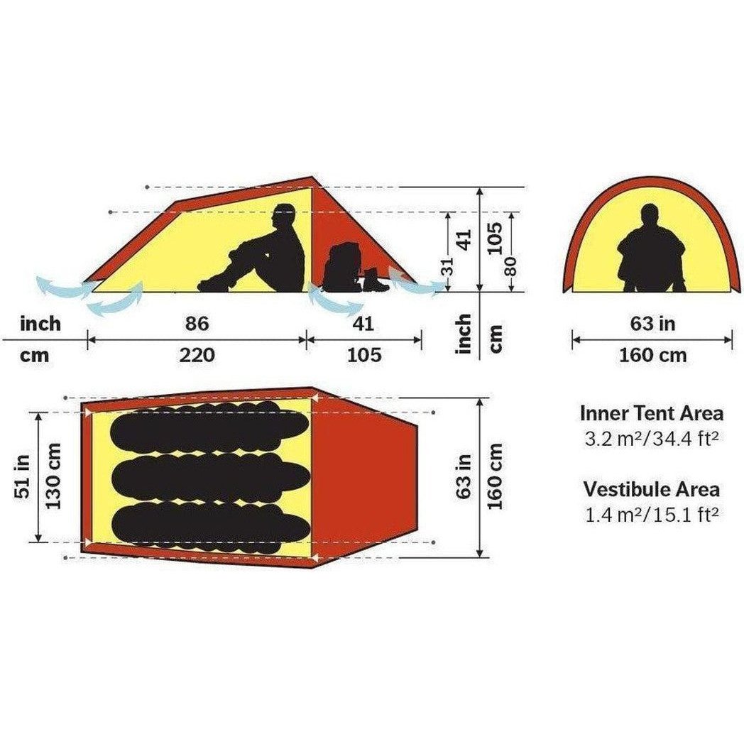 Hilleberg Anjan 3-Camping - Tents & Shelters - Tents-Appalachian Outfitters