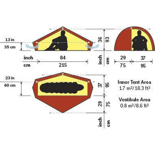 Hilleberg Enan-Camping - Tents & Shelters - Tents-Appalachian Outfitters