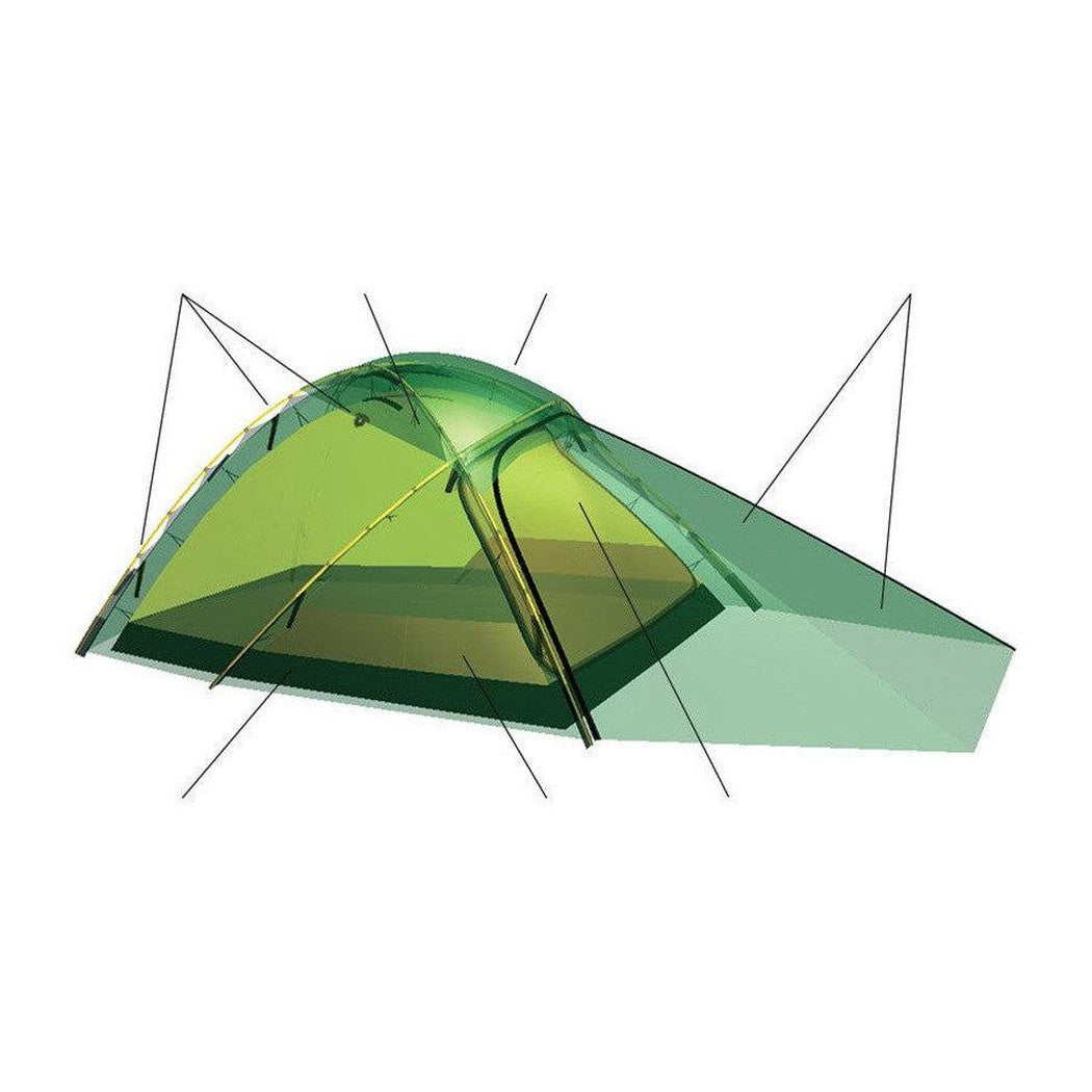 Hilleberg Jannu-Camping - Tents & Shelters - Tents-Appalachian Outfitters