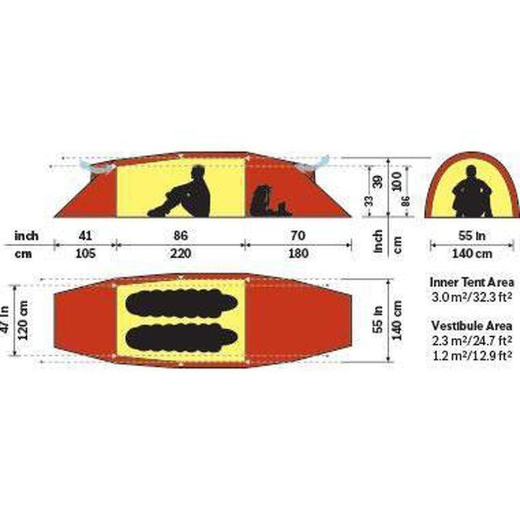 Hilleberg Kaitum 2 GT-Camping - Tents & Shelters - Tents-Appalachian Outfitters