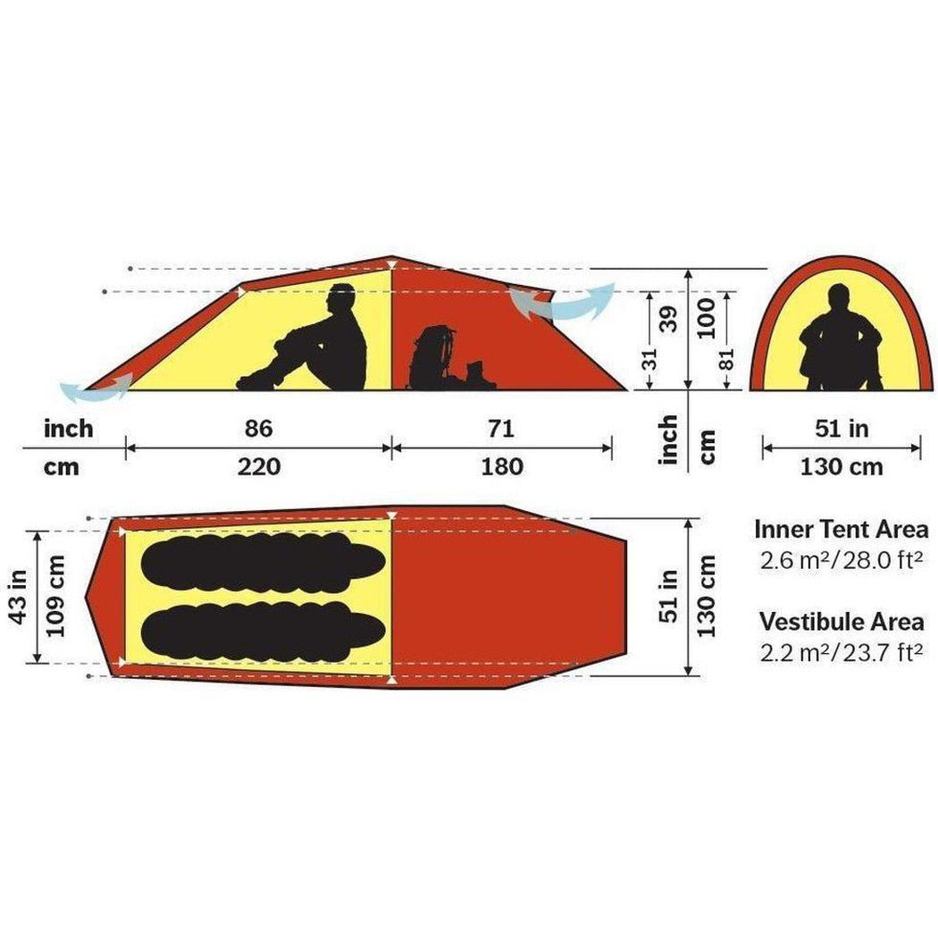 Hilleberg Nallo 2 GT-Camping - Tents & Shelters - Tents-Appalachian Outfitters