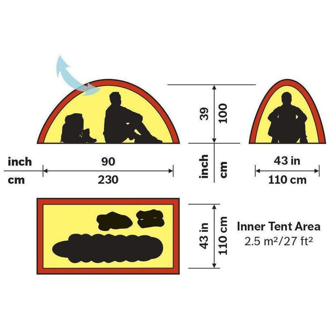 Hilleberg Unna-Camping - Tents & Shelters - Tents-Appalachian Outfitters