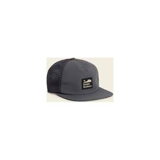 Howler Brothers Aperture Tech Strapback-Accessories - Hats - Unisex-Gunmetal-Appalachian Outfitters