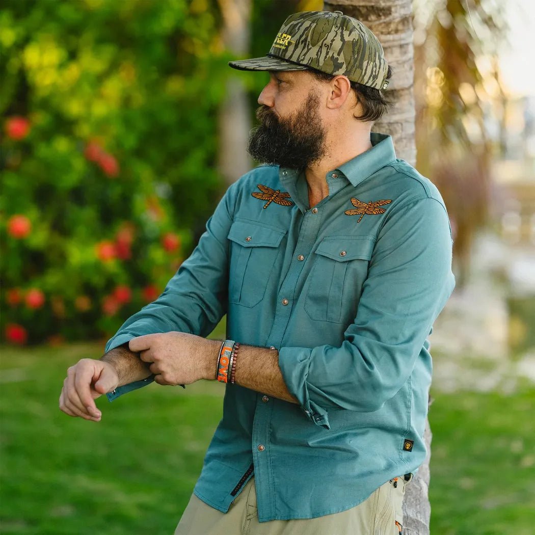 Howler Brothers Men's Gaucho Snapshirt-Men's - Clothing - Tops-Appalachian Outfitters
