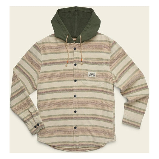 Howler Brothers Salvo Hooded Blanket Flannel-Men's - Clothing - Tops-Appalachian Outfitters