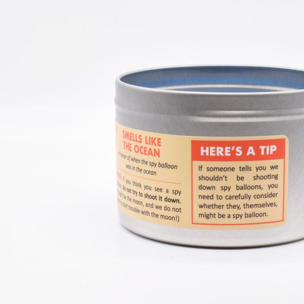 JD and Kate Industries Spy Balloon Scented Candle-Accessories - Novelty - Decor-Appalachian Outfitters