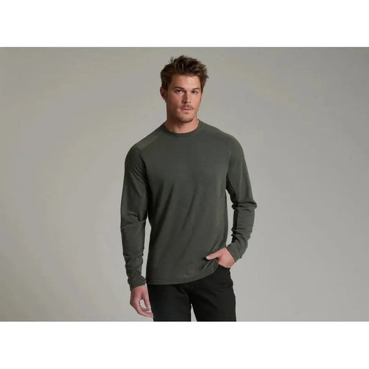 Kuhl Men's Influx Long Sleeve-Men's - Clothing - Tops-Moss Stone-M-Appalachian Outfitters