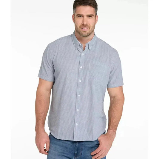 L.L.Bean Men's Comfort Stretch Performance Seersucker Shirt-Men's - Clothing - Tops-Appalachian Outfitters