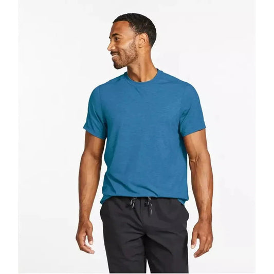 L.L.Bean Men's Everyday SunSmart Tee Short Sleeve-Men's - Clothing - Tops-Appalachian Outfitters