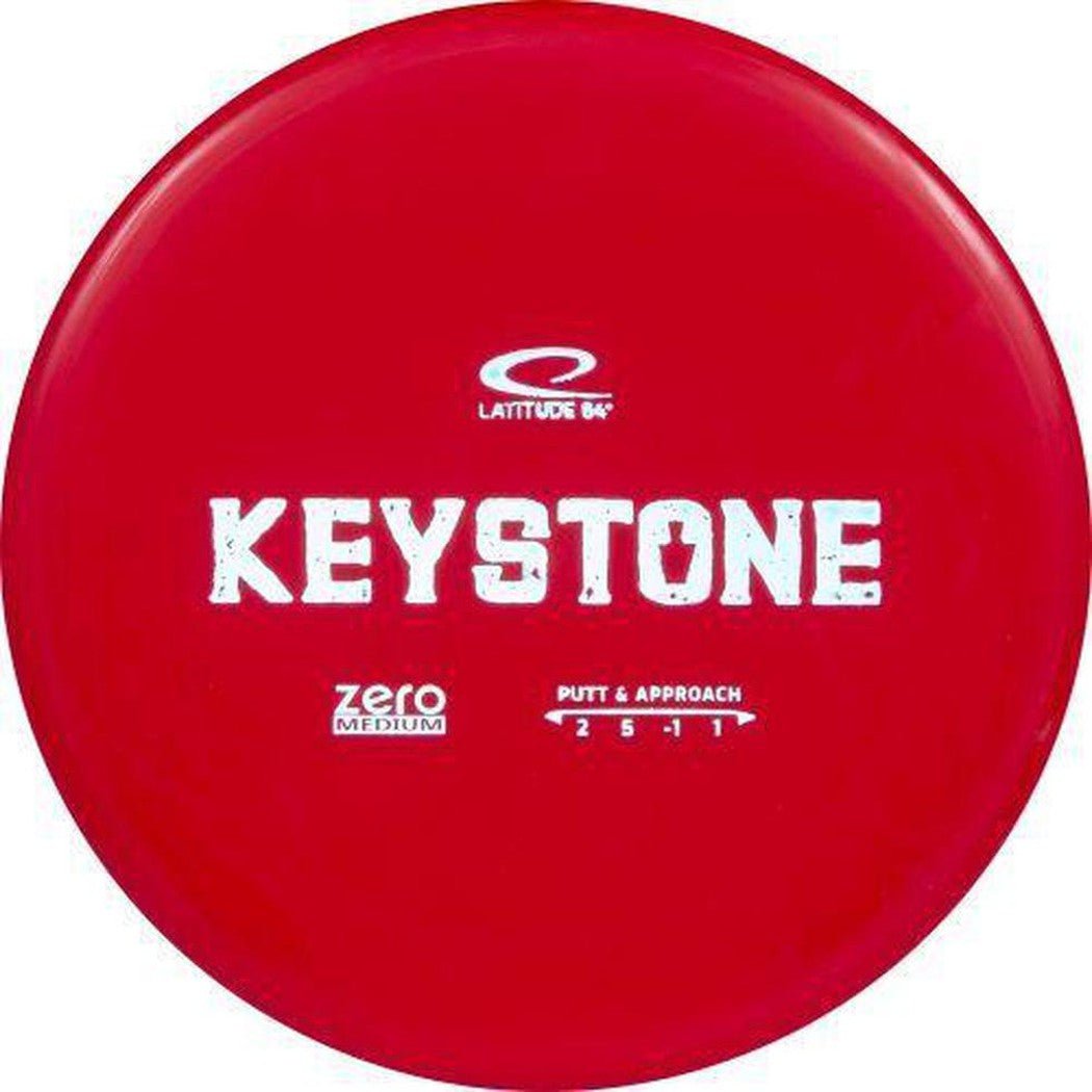 Latitude 64 Zero Medium Keystone-Disc Golf - Discs - Putt and Approach-173-176g-Grey-Appalachian Outfitters