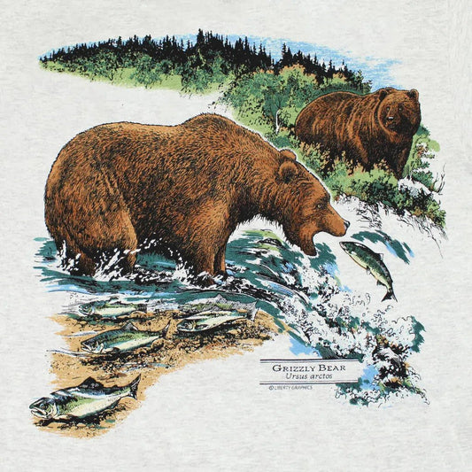 Liberty Graphics Grizzly Bears Short Sleeve T-Unisex - Clothing - Tops-Appalachian Outfitters