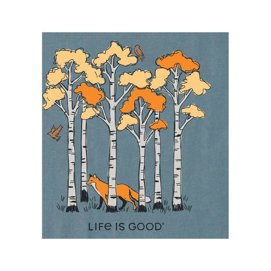 Life is Good Women's Among the Aspens Short Sleeve Crusher Tee-Women's - Clothing - Tops-Appalachian Outfitters