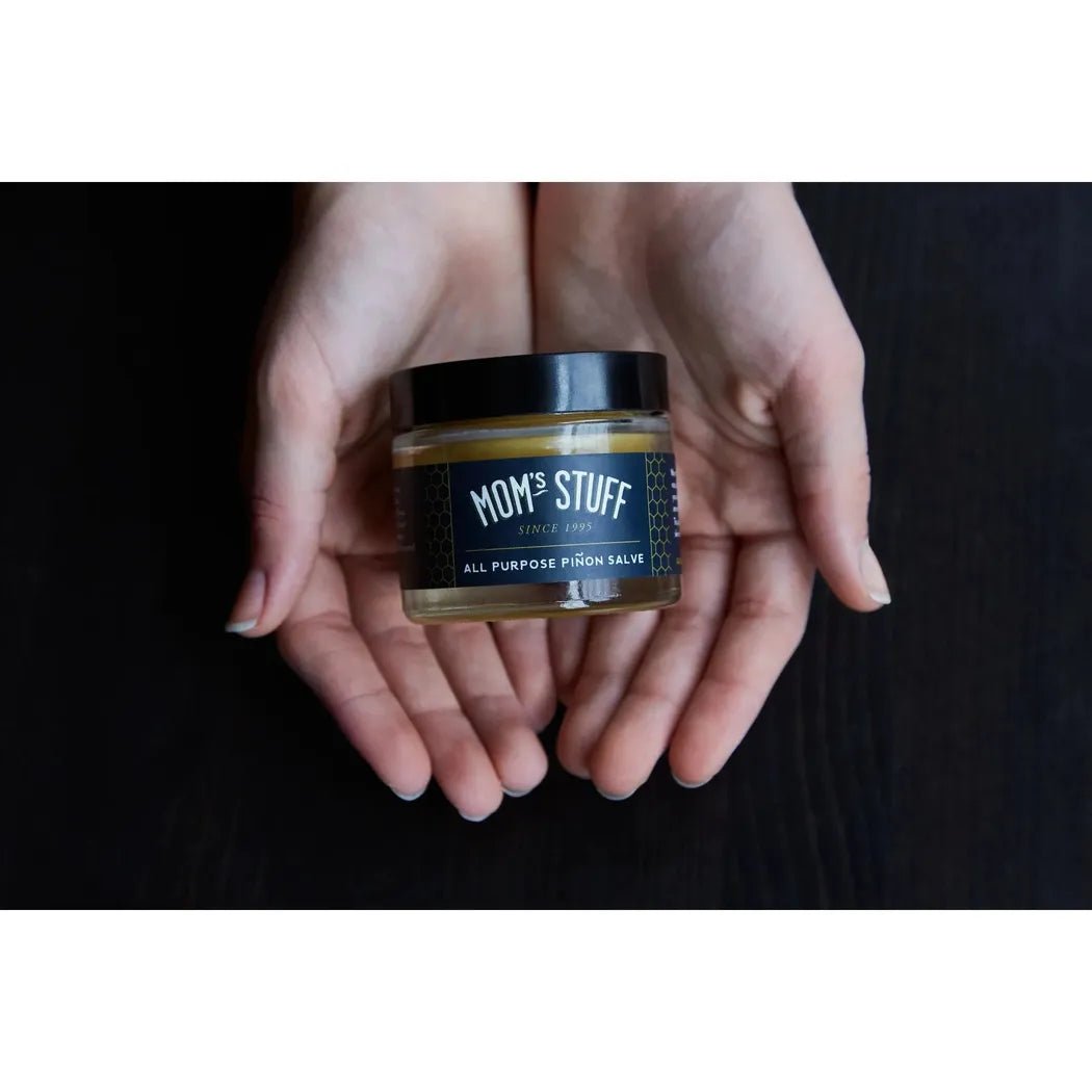 Moms Stuff Salve All Purpose Pinon Salve - Full Size Glass Jar-Health and Safety - Skin Care-Appalachian Outfitters