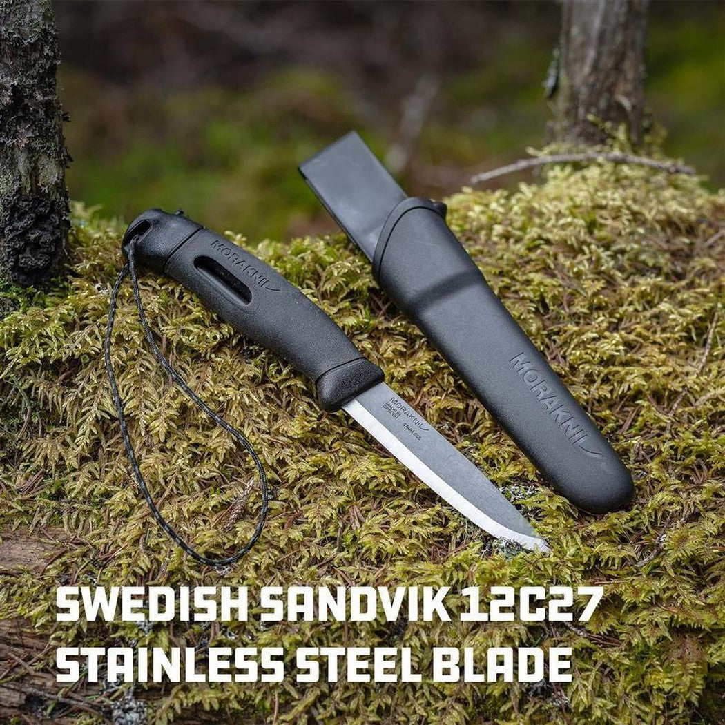 Morakniv Companion Spark Knife - Black-Camping - Accessories - Knives-Appalachian Outfitters