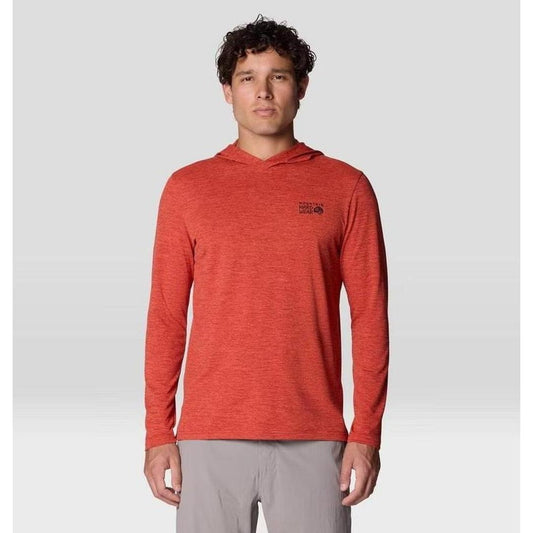 Mountain Hardwear Men's Sunblocker Hoody-Men's - Clothing - Tops-Aspect Heather-M-Appalachian Outfitters