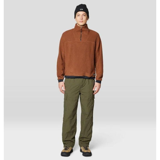 Mountain Hardwear Summit Grid Big Grid Half Zip-Men's - Clothing - Tops-Appalachian Outfitters